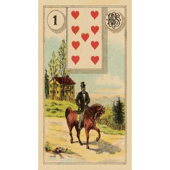 Оракул Великий розклад Ленорман колода на 36 карт. Grand Tableau Lenormand Oracle. Карти Таро