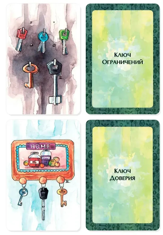 Метафоричні асоціативні карти Ключі. Метафора цінності вибору. Карти Таро.