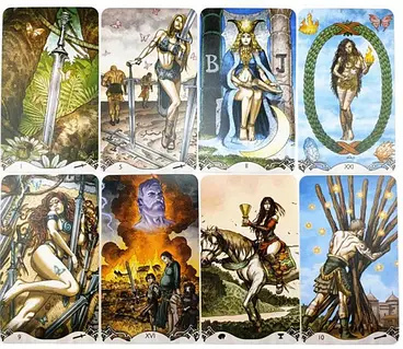 Таро Еротичних фантазій 78 карт. Erotic Fantasy Tarot. Карти Таро.