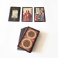 Золоте Таро Боттичеллі. 7 х 12 см Golden Botticelli Tarot. Lo Scarabeо. Карти Таро.