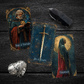 Небесна колода Таро на 78 карт 13х8 см. Celestial Tarot Deck. Карти Таро.