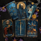Небесна колода Таро на 78 карт 13х8 см. Celestial Tarot Deck. Карти Таро.