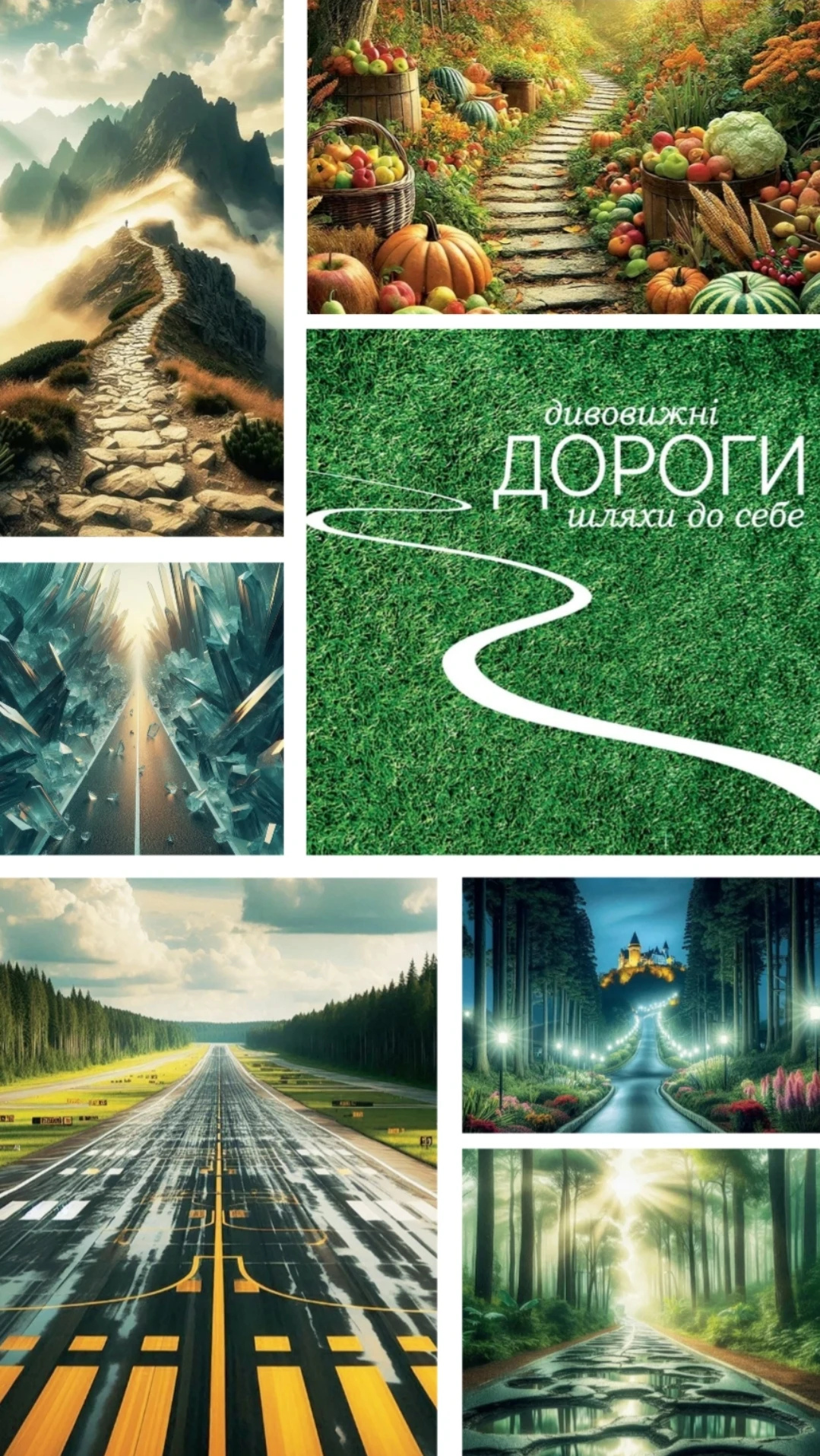 Дивовижні ДОРОГИ: шляхи до себе. Авторські психологічні інструменти Світлани Шевченко