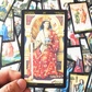 Золоте Таро Боттичеллі. 7 х 12 см Golden Botticelli Tarot. Lo Scarabeо. Карти Таро.