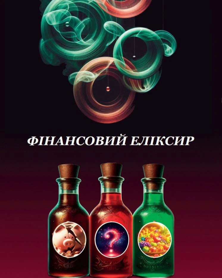 ФIНАНСОВИЙ ЕЛIКСИР: унiверсальний тренажер для роботи з темою фiнансiв.Світлани Шевченко