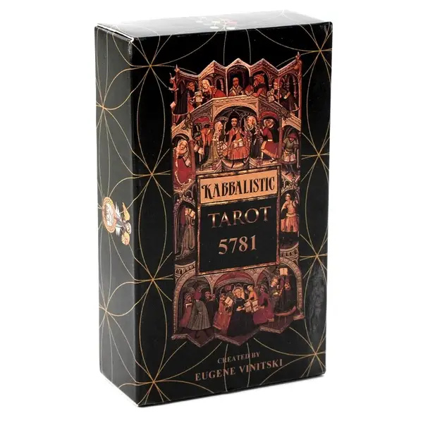 Каббалистическое Таро 5781 Евгений Виницкий 10.5 х 6 см Kabbalistic Tarot 5781 Карти Таро