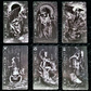 Гоетія Таро у Темряві 78 карт 10,5 х 6 см. Goetia Tarot in Darkness. Карти Таро.