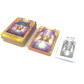 Ангел відповідає карти оракули Angel Answers Oracle card 44 карт у жерстяній коробці з позолоченим тисненням. Карти Таро.