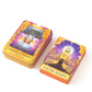 Ангел відповідає карти оракули Angel Answers Oracle card 44 карт у жерстяній коробці з позолоченим тисненням. Карти Таро.