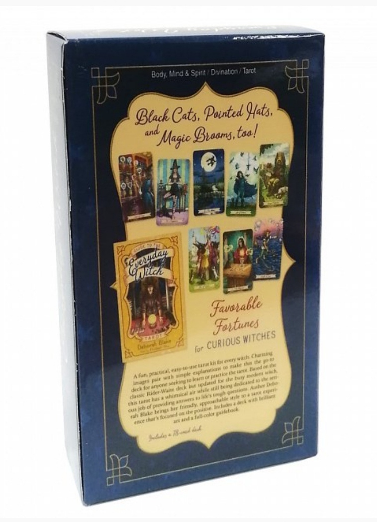 Відьми на день Таро на 78 карт 12х6.5 см Everyday Witch Tarot Карти таро