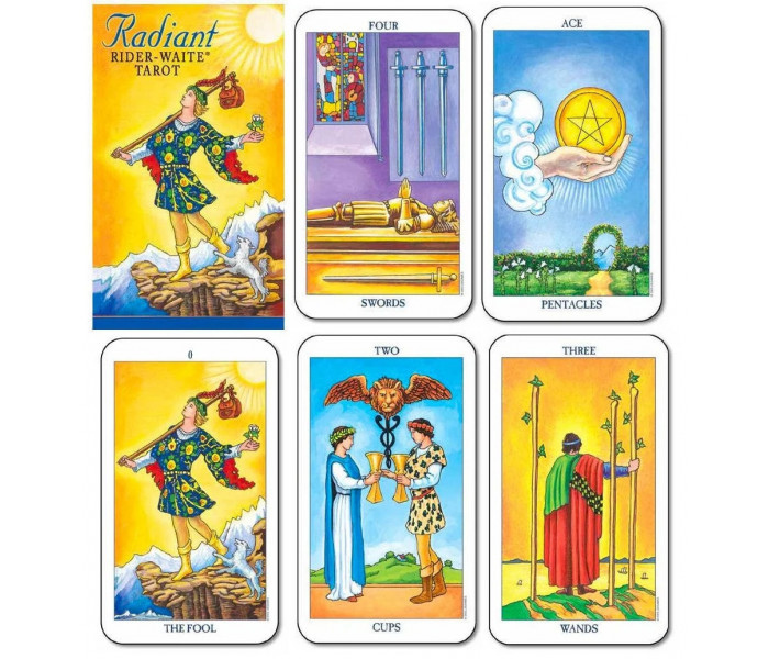 Райдужне Таро Уейта. Radiant Rider-Waite Tarot. Карти Таро.