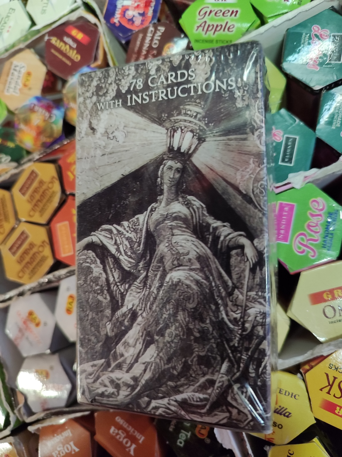 Таро Гюстава Доре 78 карт 10,5х6 см Gustave Dore Tarot. Карти Таро.