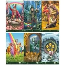 Наприкінці веселки Таро на 78 карт. Tarot на кінці Rainbow. Карты Таро.