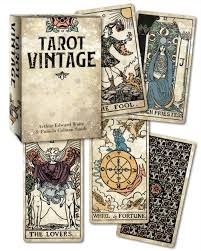 Вінтажне Таро на 78 карток 12х6,5 см. Tarot Vintage. Карти Таро.