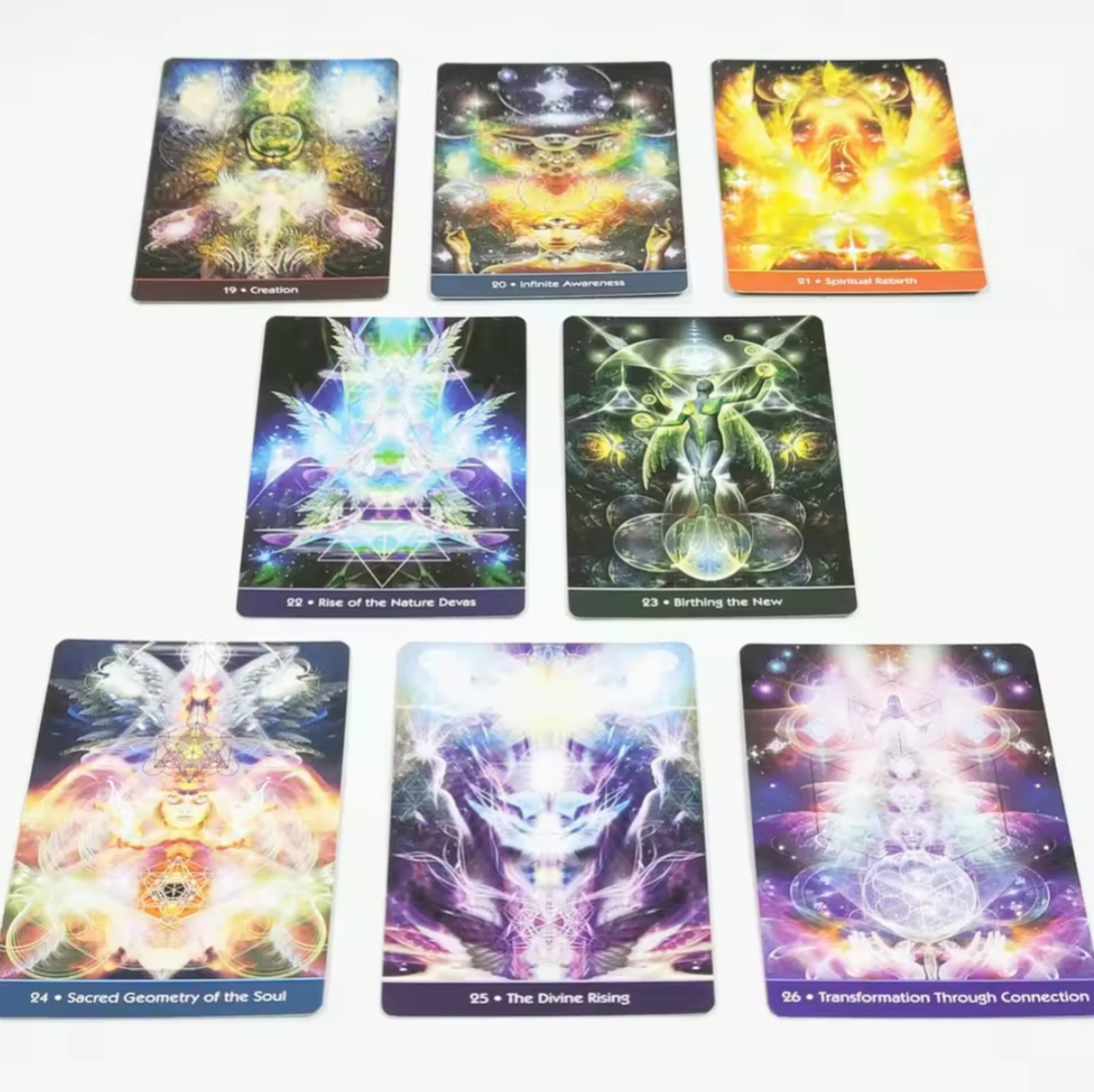 Бачення душі Медитативні та портальні карти 39 шт. Vision of the Soul Meditation and portal cards. Карти Таро