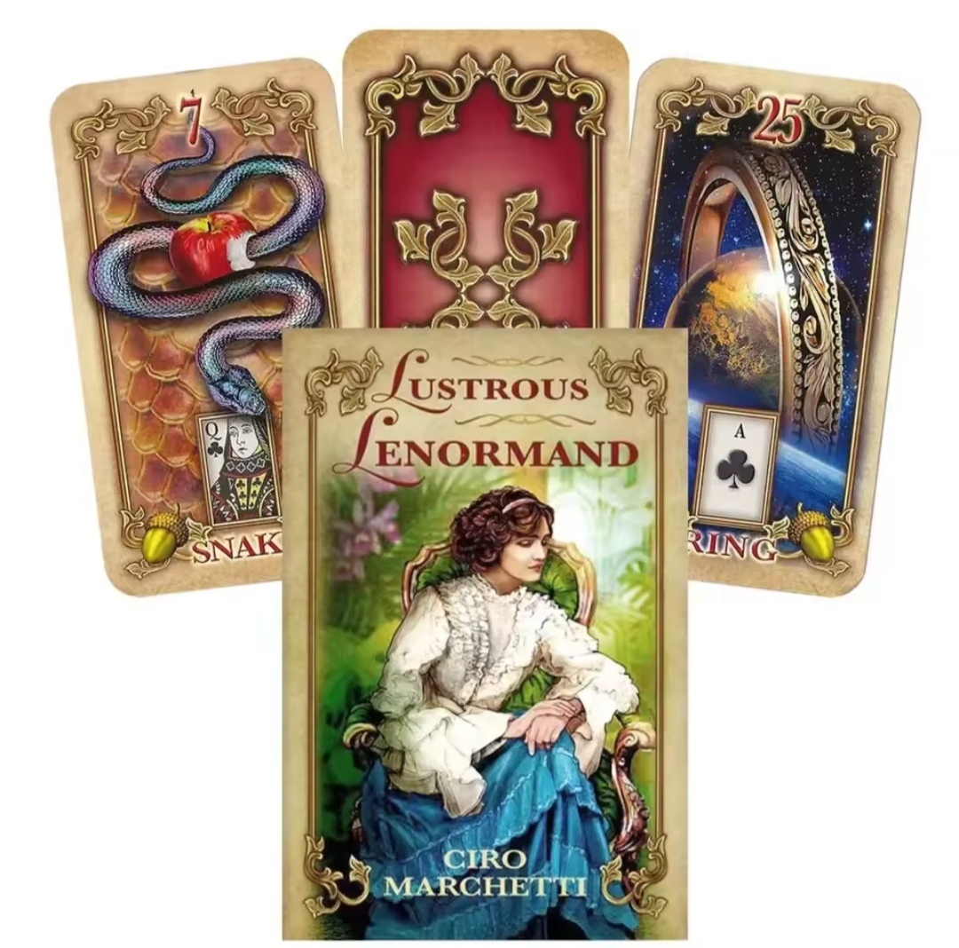 Блискуча Ленорман Чиро Маркетті 47 карт. Lustrous Lenormand Ciro Marchetti.
