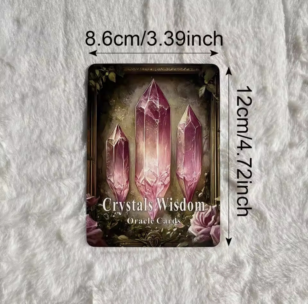 Карти Оракула Кришталевої Мудрості 44 карти. Craystais Wisdom Oracie Cards.