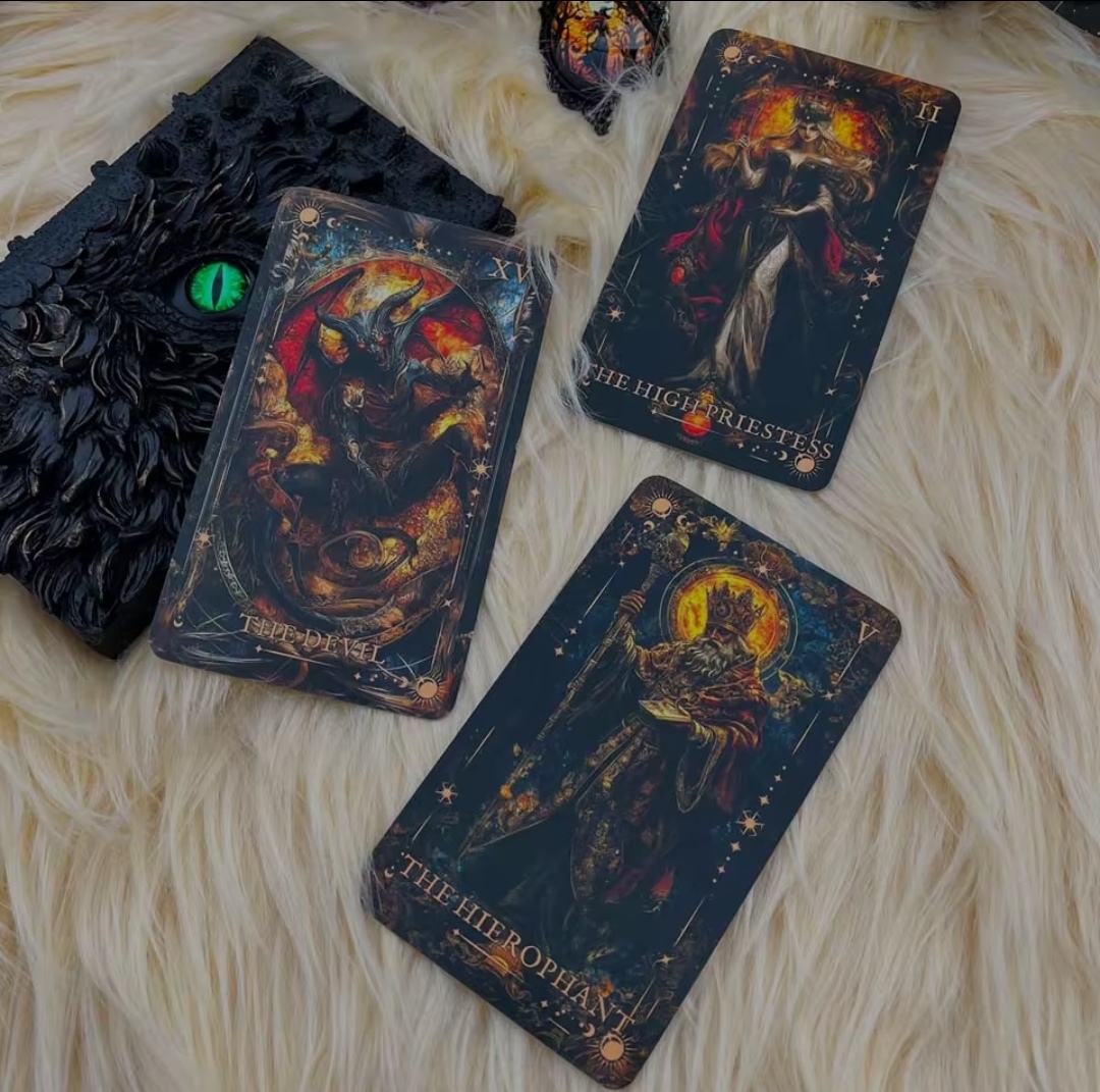 Аркан Таро 78 карт 8х13 см The Arcane Tarot Кари Таро.