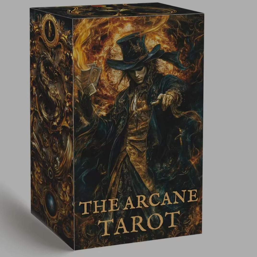 Аркан Таро 78 карт 8х13 см The Arcane Tarot Кари Таро.