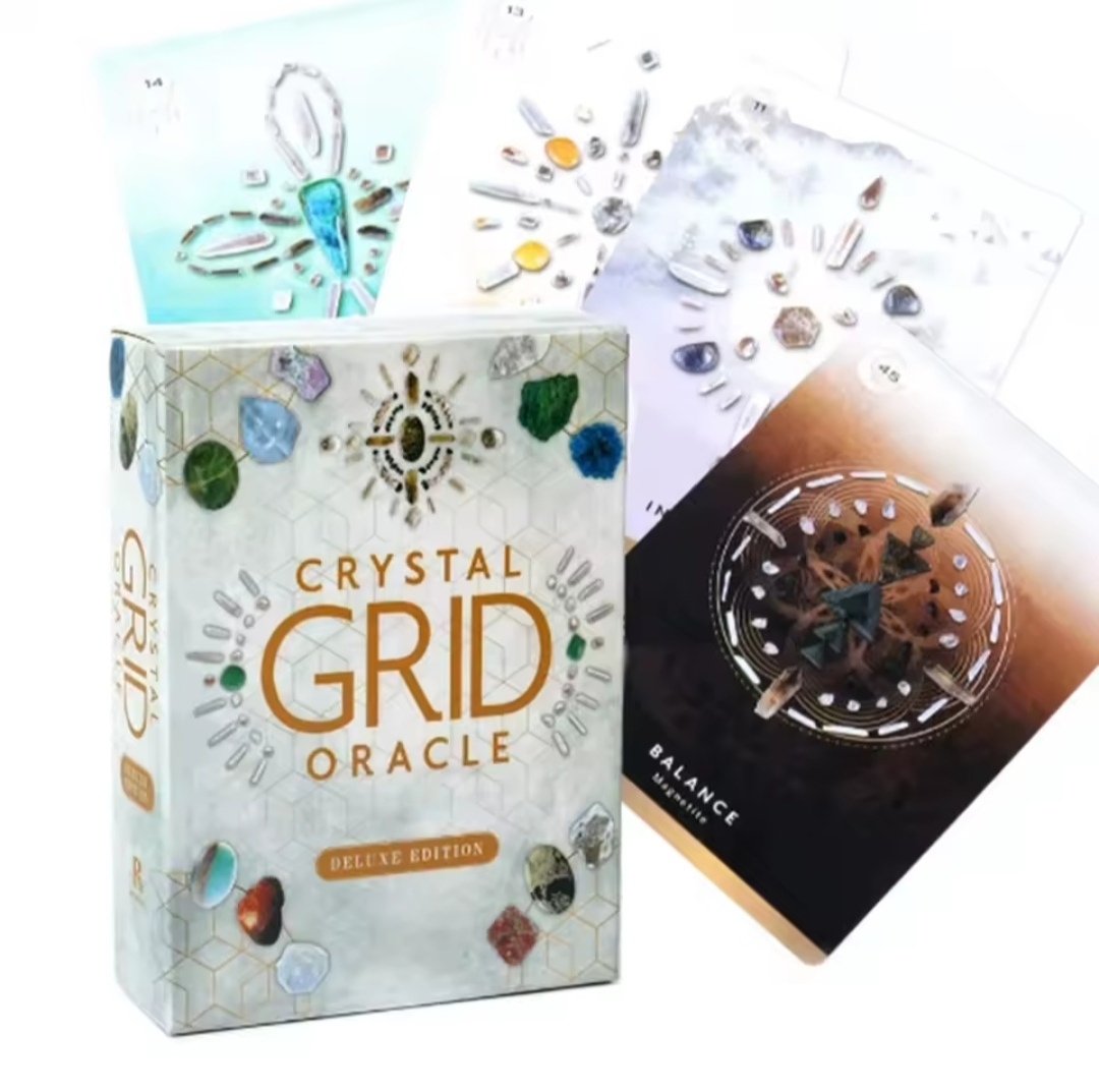 Оракул Кристалічної Сітки 72 карти Crystal Grid Oracle 72 Cards. Карти Таро.