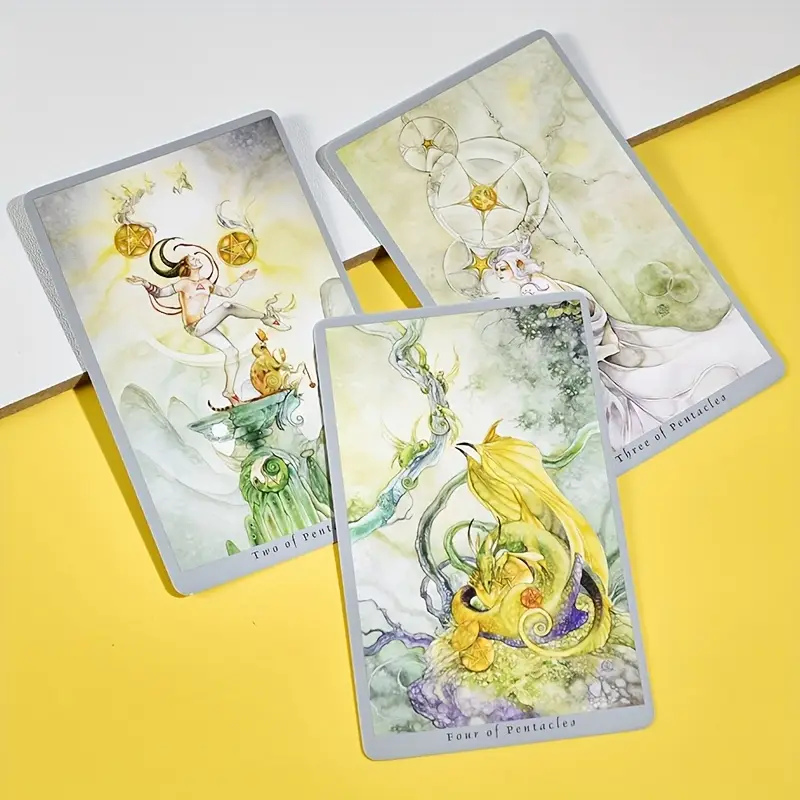 Долини Міражів Таро 78 карт у бляшаній коробці. Shadowscapes Taro. Карти Таро.
