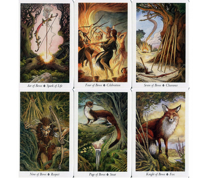 Таро Дикого Лісу. The Wild Wood Tarot. 78 карт. Карти Таро