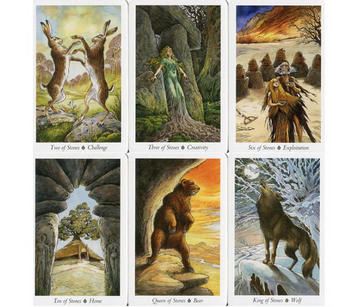 Таро Дикого Лісу. The Wild Wood Tarot. 78 карт. Карти Таро