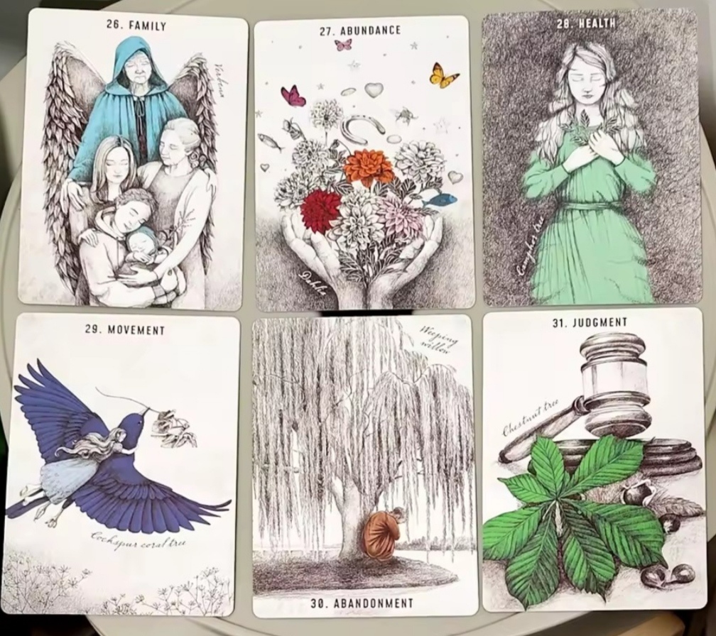 Оракул Акаша 50 карт, 10,5 x 7,5 см Емілі Ніколь. Akasha Oracle Emily Nicolle. Карти Таро.