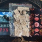 Руни дерев'яні 25 шт 4х3 см, мішечок Місяць Місяць + Книга Рун Х.Блюм. Дерев'яні руни.