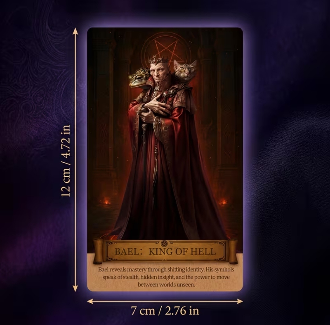 Таро 72 ARS Демонів Гоетії 72 карти Таро. Tarot 72 ARS Goetia demons. Карти Таро.