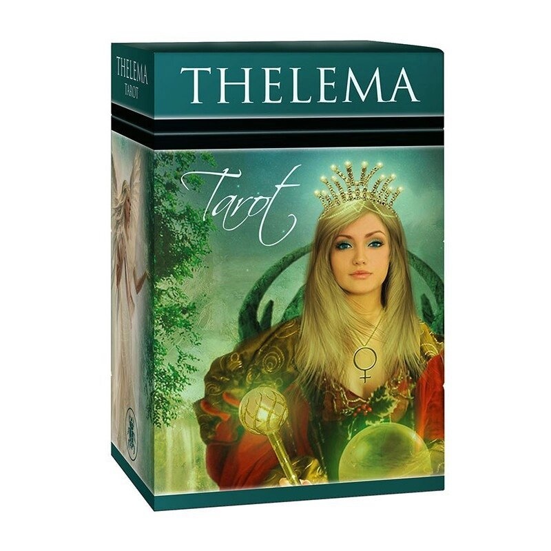 Таро Телема. Рената Лечнер. 78 карток + інструкція. Tarot Thelema Renata Lechner. Карти Таро.