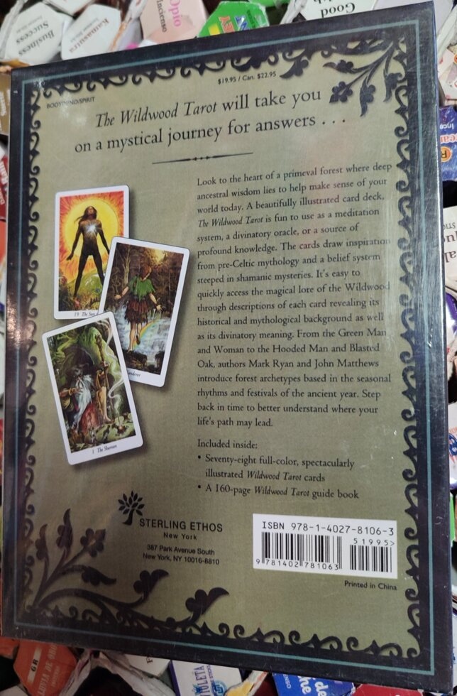 Таро Дикого Лісу. The Wild Wood Tarot. 78 карт. Карти Таро