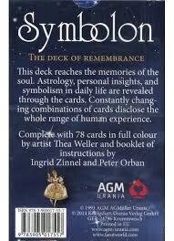Карти Оракул Сімболон Пітер Орбан, Інгрід, Веллер. Symbolon. The Deck of Remembrance. 78 карток + інстр. Карти Таро.