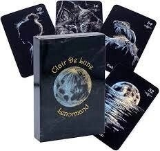 Клер Де Люн Ленорман 38 карт 8 х 5 см. Clair De Lune Lenormand. Карти Таро.