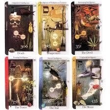 Таро магічних відповідностей 78 карт 10.5 х 6 см. Tarot of Magical Correspondences. Карти Таро.