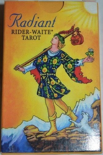 Сяйне-Райдужне Таро Райдер Вейт. Radiant RIDER-WAITE Tarot. 9,5 х 6 см. Карти Таро.