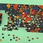 Пазли тришарові панорамні ТМ INTERDRUK  Flowers 2 розмір 32х96 см.,1000 шт.