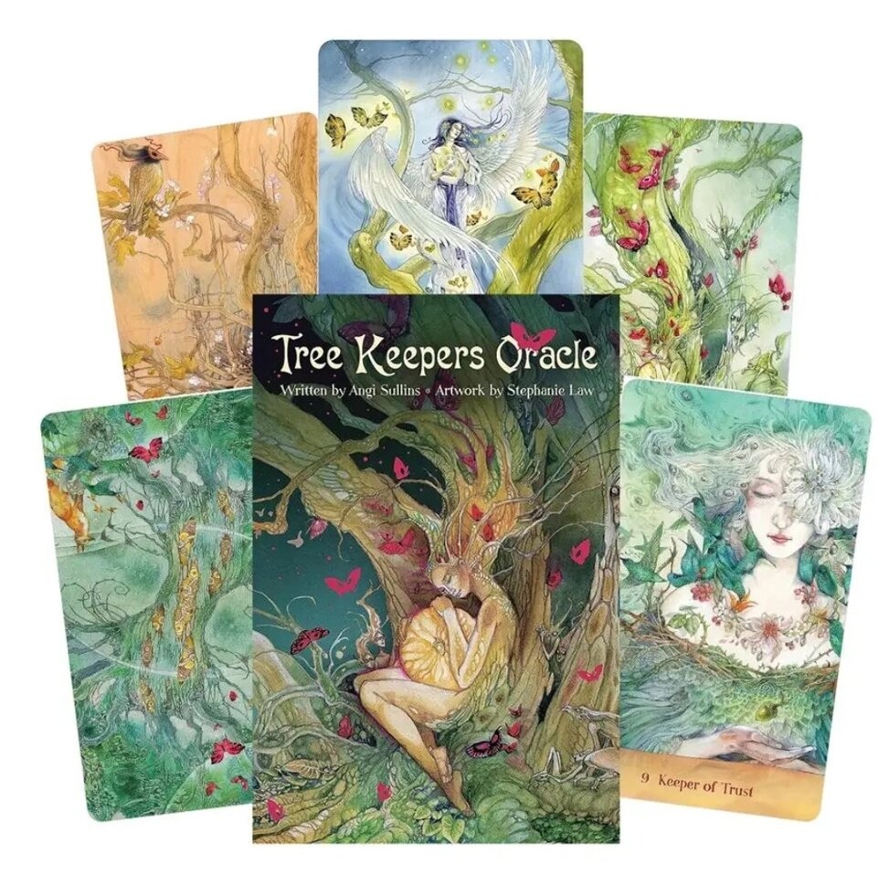 Оракул Охоронців Дерев 44 карти. Tree Keepers Oracle. Карти Таро.