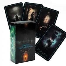Таро священних королівств 78 карт 10.5 х 6 см. Tarot of Sacred Kingdoms. Карти Таро.