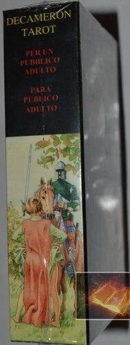 Таро Декамерон. Decameron Tarot. Luciano Spadanuda, Giacinto Gaudenzi. 78 карток + інструкція. Карти Таро.
