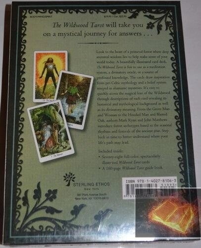 Таро Дикого Лісу. The Wild Wood Tarot. 78 карт. Карти Таро