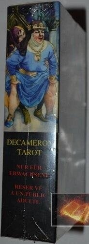 Таро Декамерон. Decameron Tarot. Luciano Spadanuda, Giacinto Gaudenzi. 78 карток + інструкція. Карти Таро.
