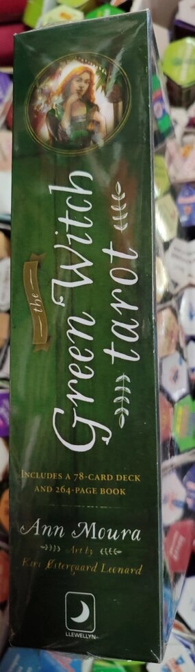 Таро Зеленої Відьми Маура А. Green Witch Tarot (набір 78 карт+272 стр). Карти Таро.