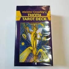 Таро Алісера Кроулі. Таро mini на 78 карток 7,8 х 4,5 см. Карти Таро.