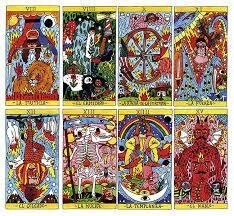 Таро дель Фуго. Tarot del Fuego. 78 карток + інструкція. Карти Таро.