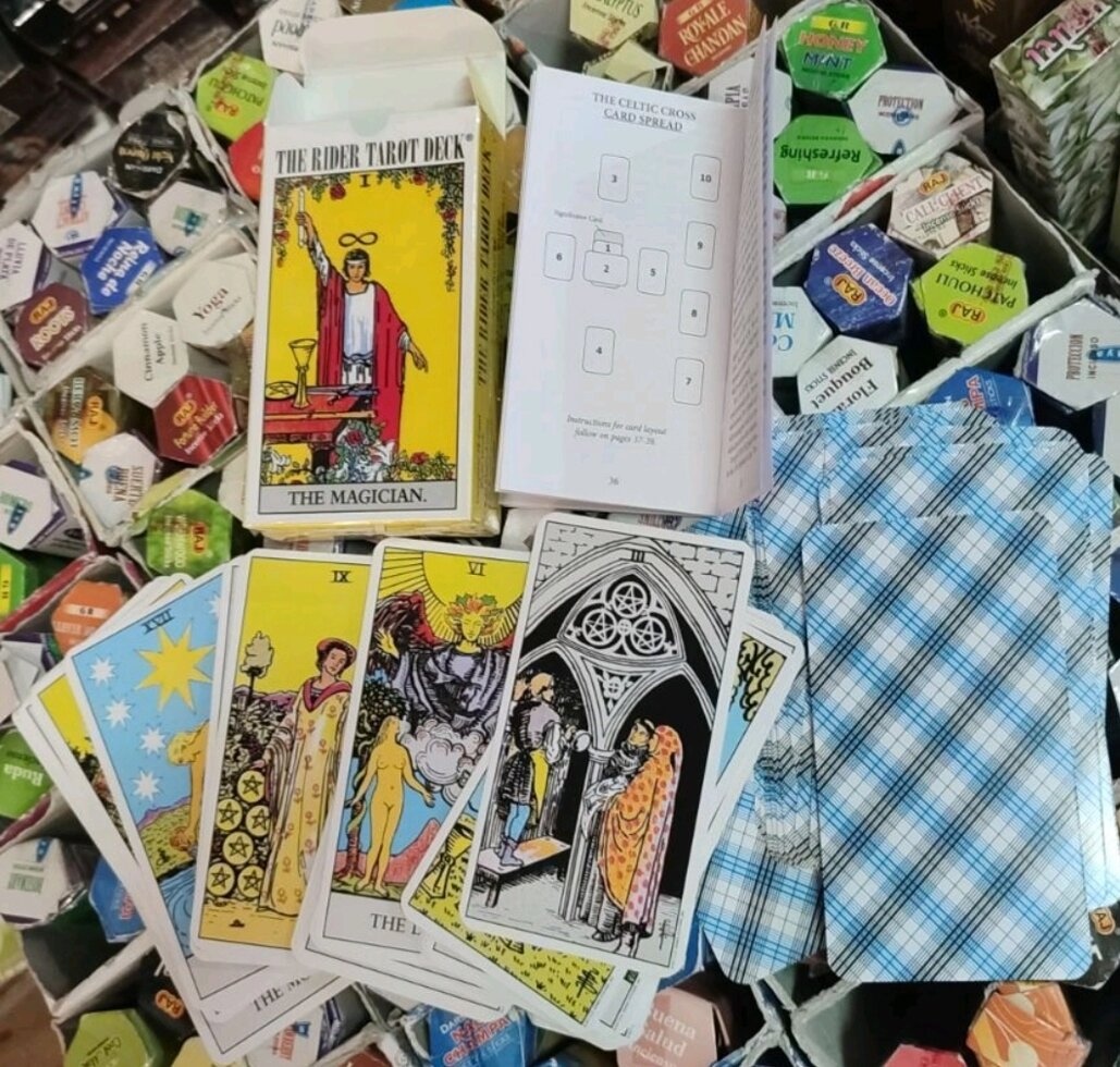 Колода Таро Райдера The Rider Tarot Deck. Райдер Вейт. 78 карток + інструкція. Карти Таро.