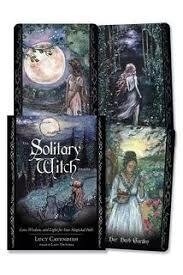 Самотня відьма-оракул на 45 карт Люсі Кавендіш Solitary Witch Oracle Lucy Cavendish. Карти Таро.