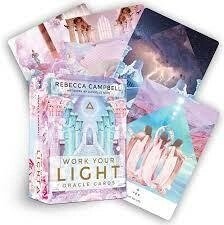 Працюйте з картами оракула Світу. Ребека Кемпбелл. Work Your Light oracle cards. Rebecca Campbell. Карти Таро.