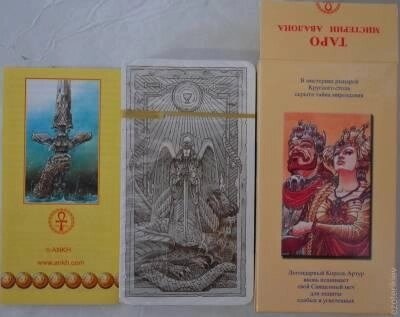 Таро Містерії Авалона. ANKH 78 карт + брошюра. Карти Таро.
