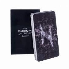 Таро Тьма Світа 78 карт 6 х 10 см. The Darkness of light Tarot. Карти Таро.